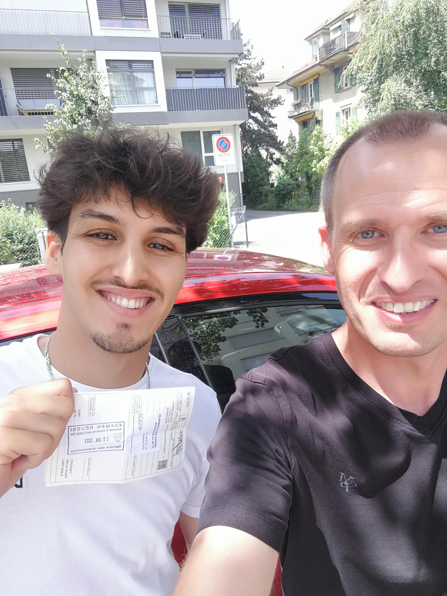 Réussite avec Alain!